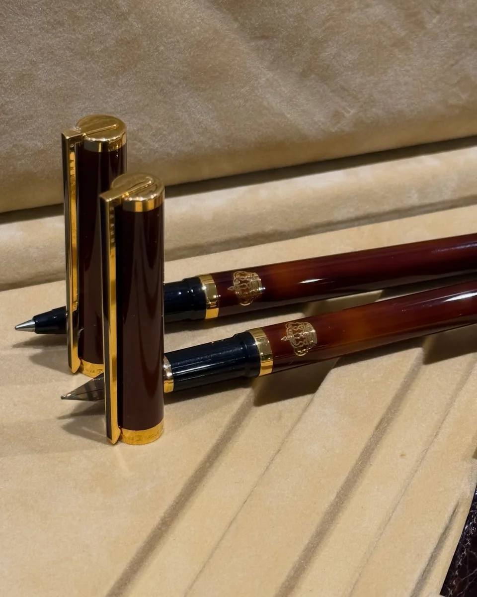 S.T. Dupont royal Presentation Set King Hussein bin Talal 1980 - Image 6
