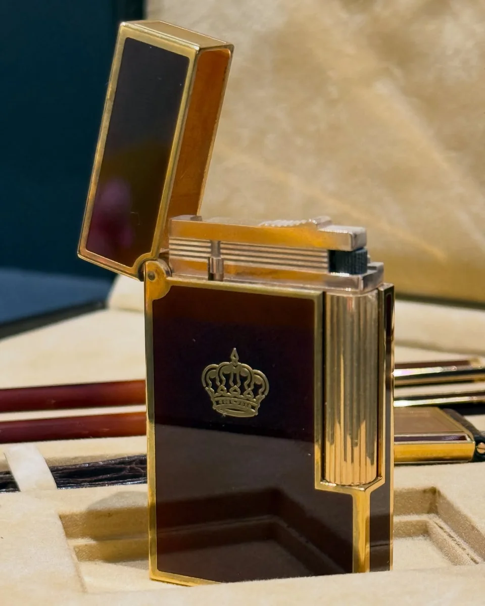S.T. Dupont royal Presentation Set King Hussein bin Talal 1980 - Image 7
