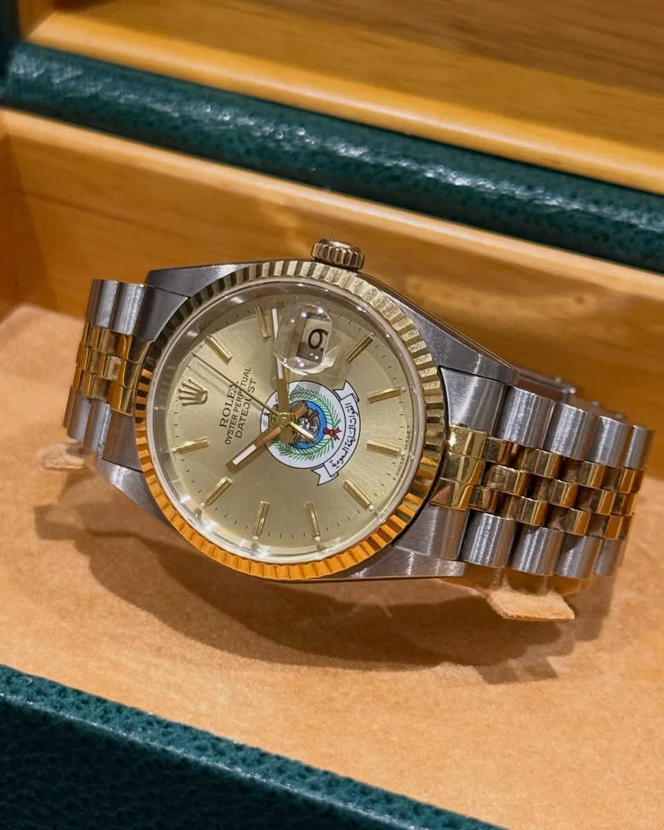 Rolex Date just 1990s 36 mm Special Edition Saudi Armed Forces - Image 2