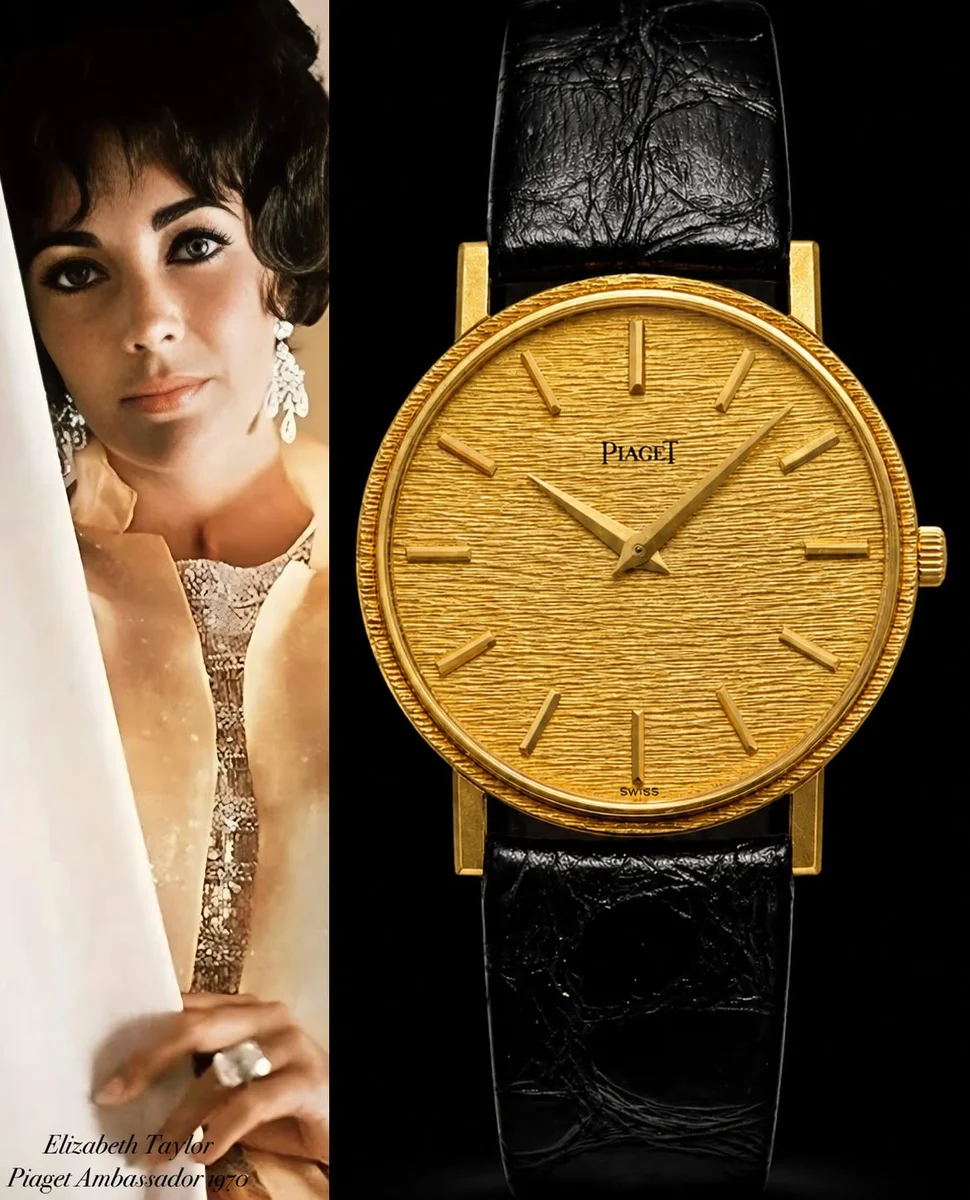 Piaget 1970 True Gem Rare Piaget Classic 18K Full Gold