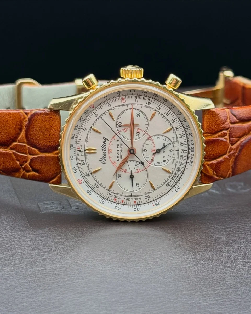 Breitling Montbrillant 18K Gold Legendary Heritage Special Edition - Image 5