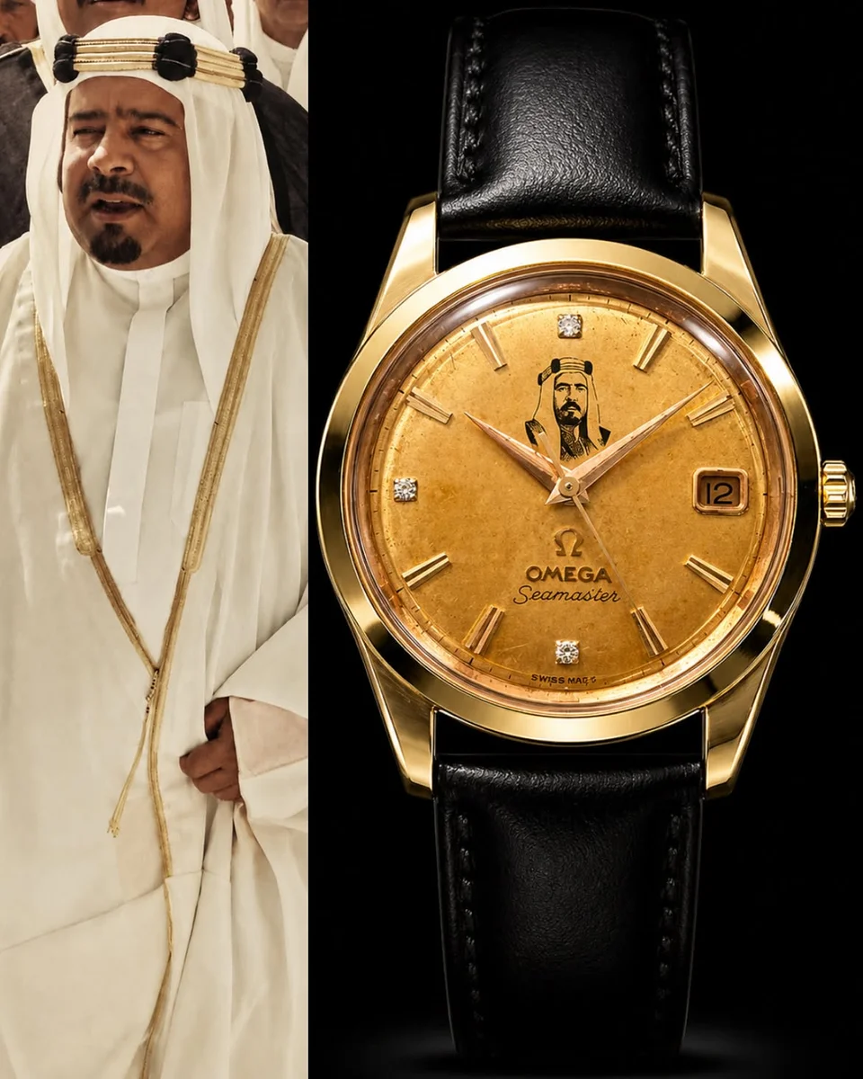 1970 Omega Seamaster Protocol Edition Sheikh Isa bin Salman Al Khalifa