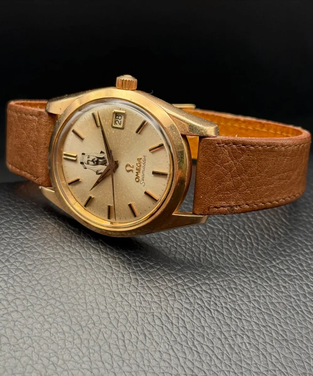 Omega Amiri Edition, Bahrain 1966 Prince Issan Bin Salman Rare - Image 3