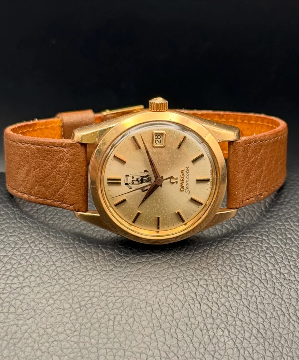 Omega Amiri Edition, Bahrain 1966 Prince Issan Bin Salman Rare - Image 2