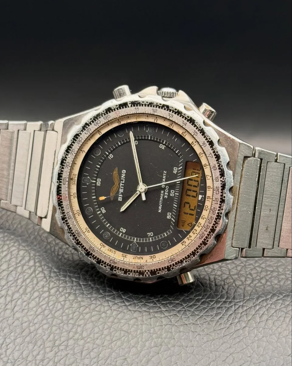 1985 Breitling Navitimer Iraqi Air Force and Air Defense President Saddam Era - Image 3