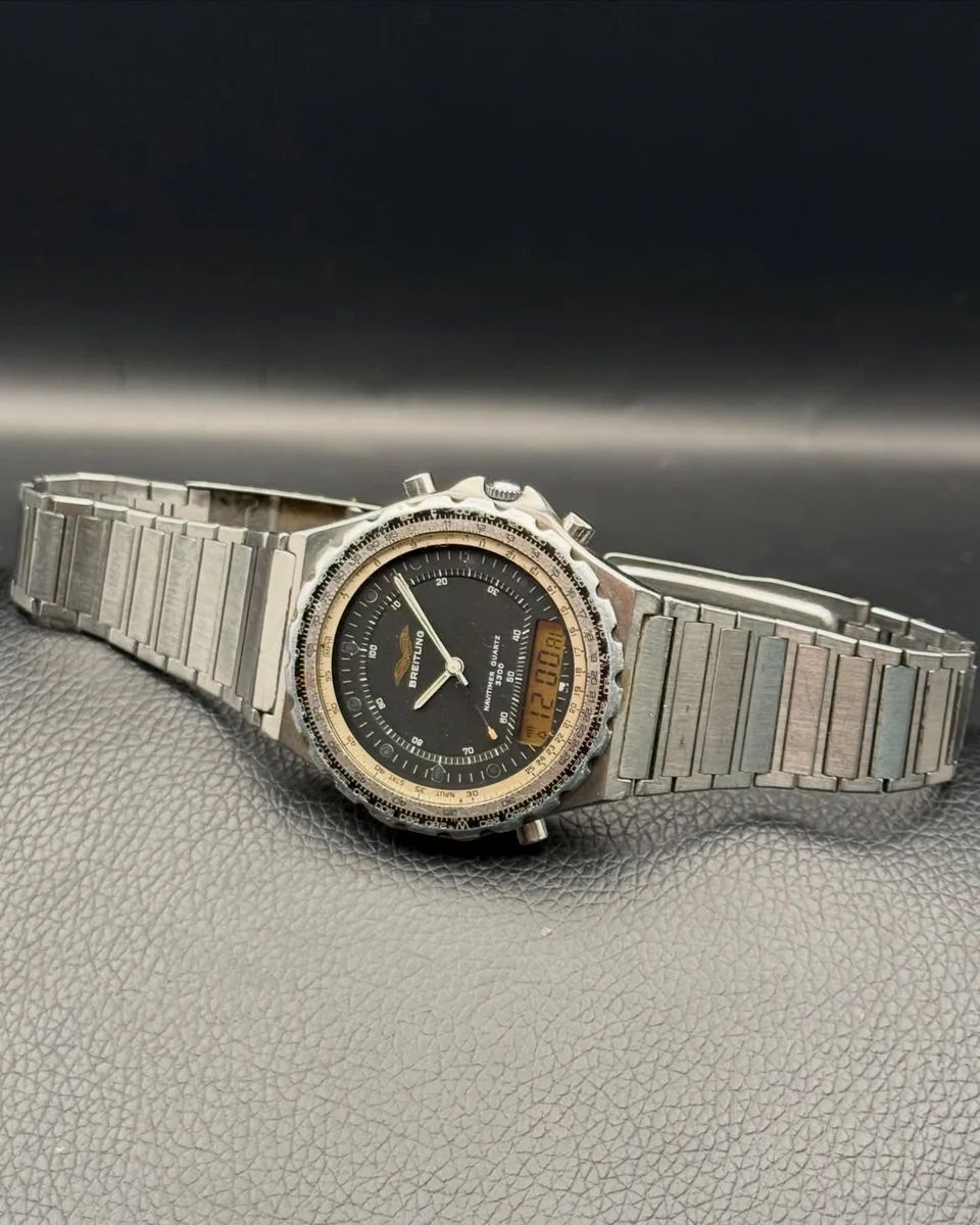 1985 Breitling Navitimer Iraqi Air Force and Air Defense President Saddam Era - Image 2