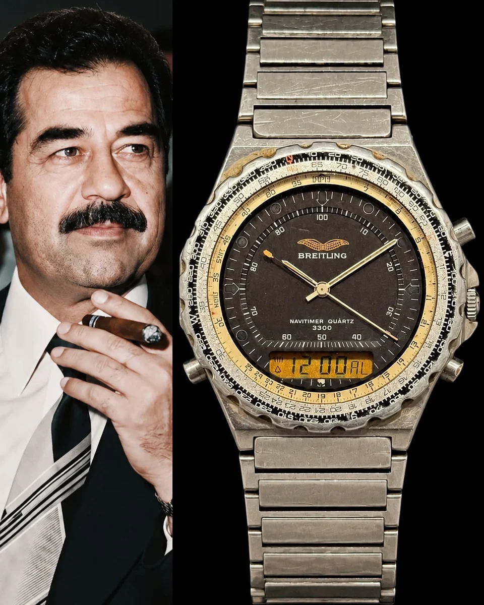 1985 Breitling Navitimer Iraqi Air Force and Air Defense President Saddam Era