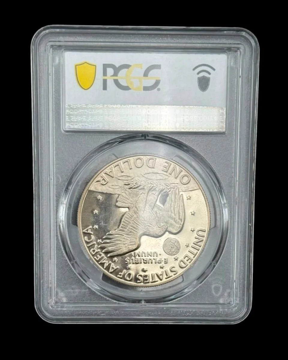 Dwight D. Eisenhower One Dollar 1974 S Certified PCGS - Image 2