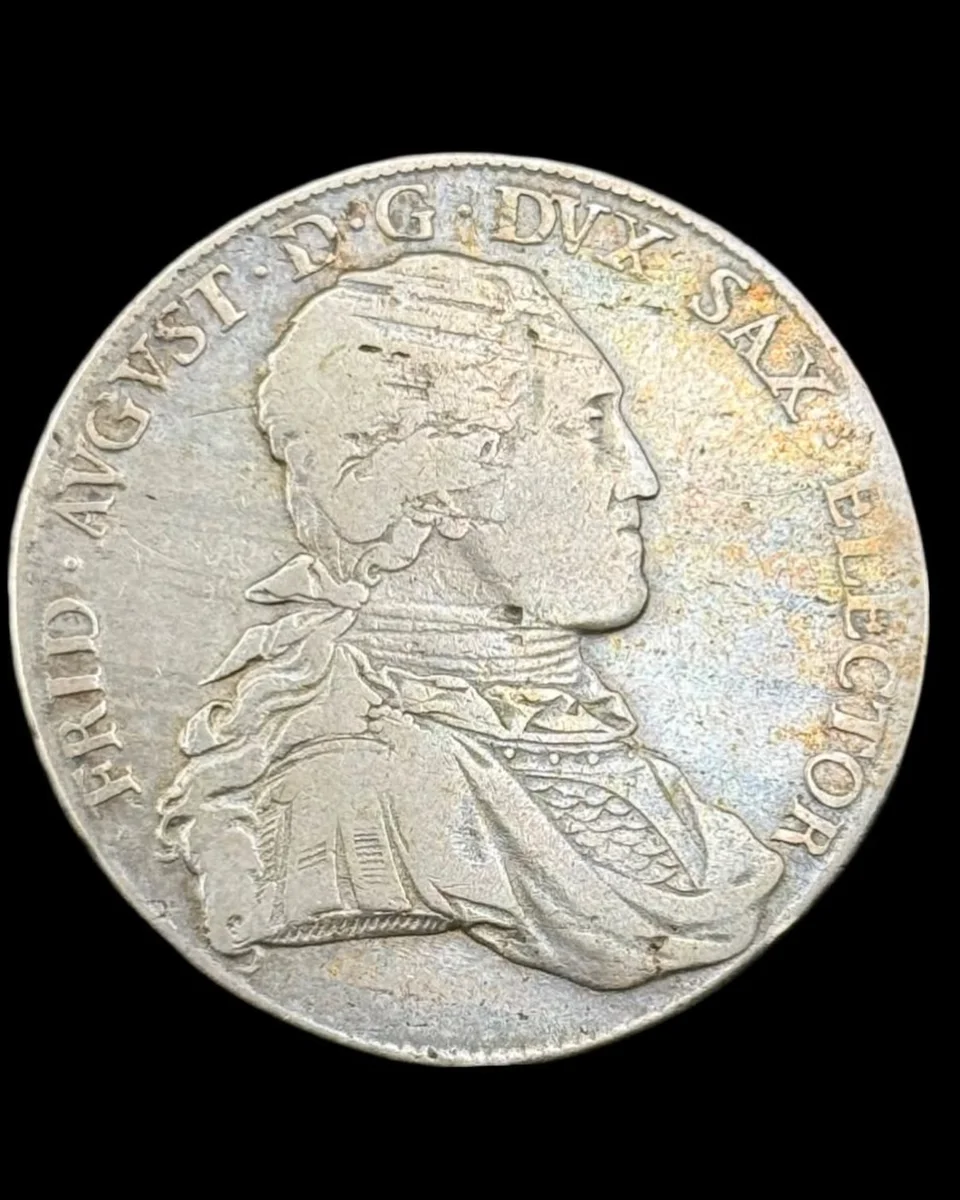 Electorate of Saxony 1801 Frederick Augustus III Ultra Rare - Image 2