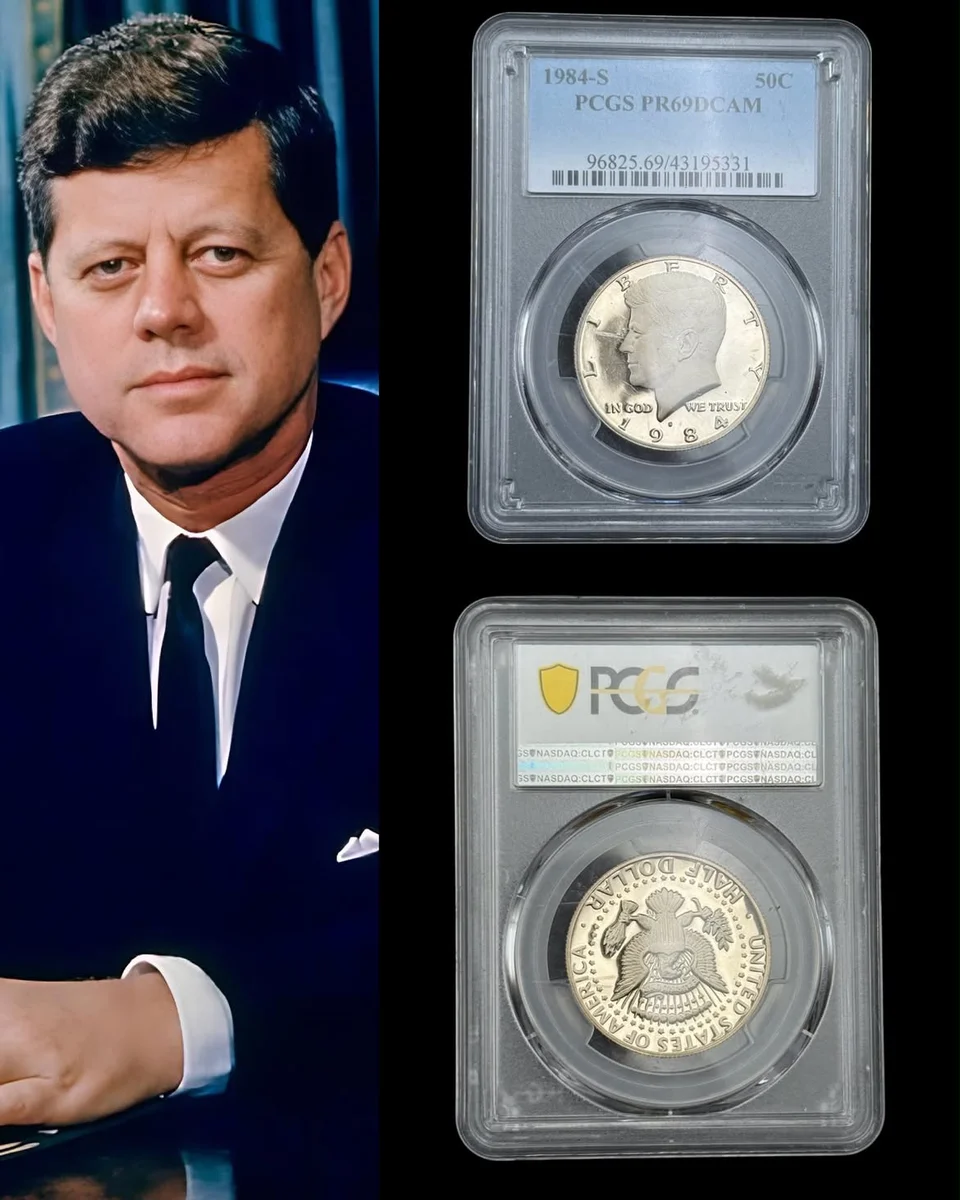 1984-S Kennedy Half Dollar Proof President John F. Kennedy