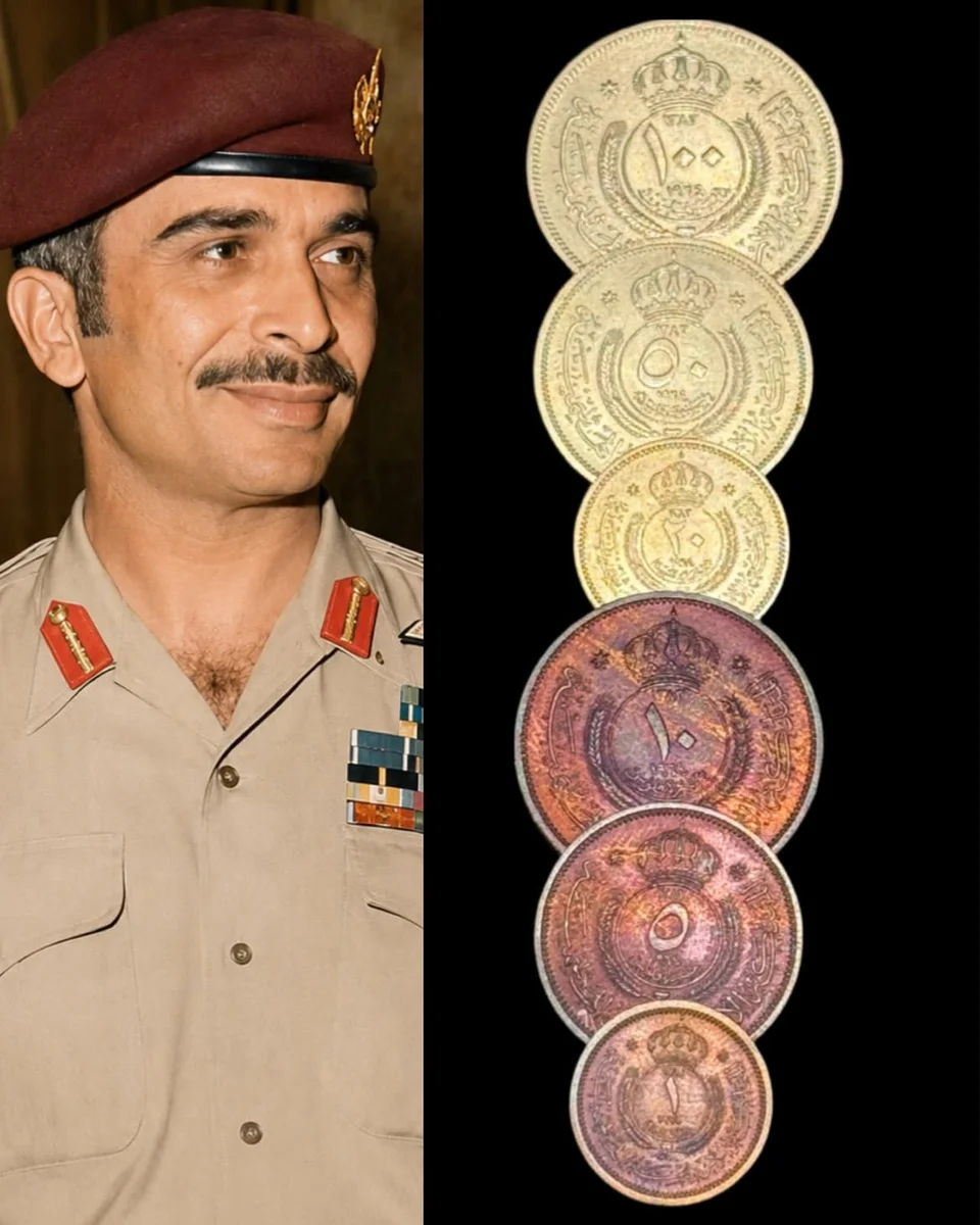 Rare 1964 Jordan Proof Coin Set King Hussein bin Talal
