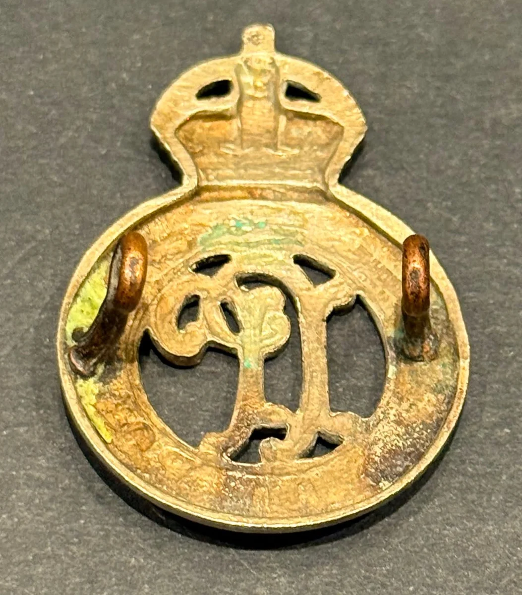 1940 Palestine Police Cap Badge British Mandate - Image 3