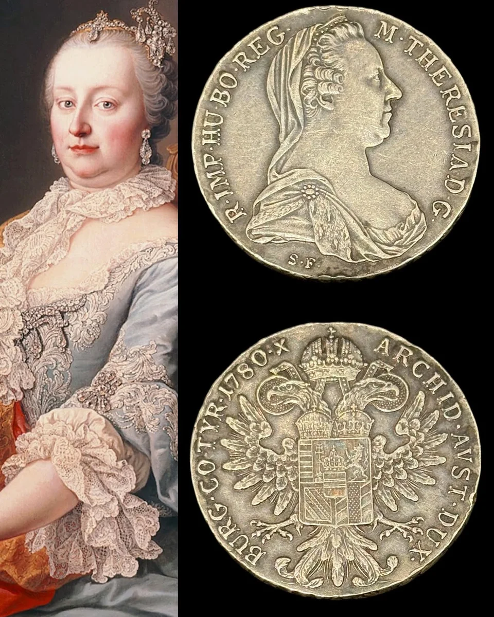 Empress Maria Theresa Fine Silver Coin 1780