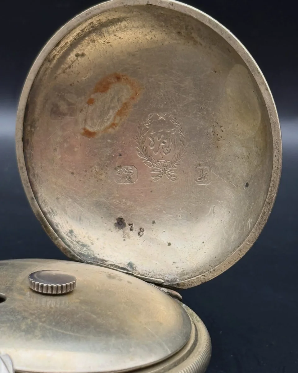 Ultra Rare 1900s Pocket Watch Ottoman Empire Sultan Abdul Hamid II - Image 8