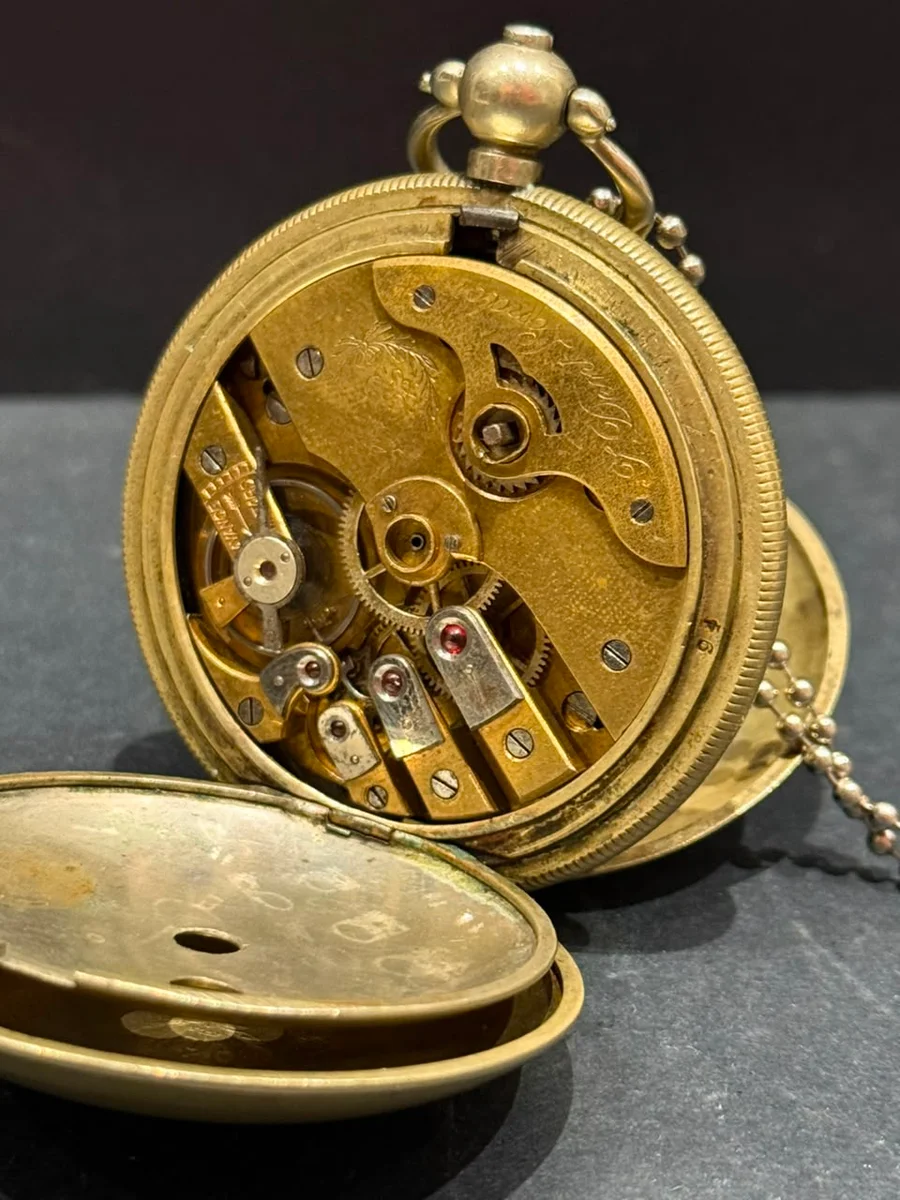 Ultra Rare 1900s Pocket Watch Ottoman Empire Sultan Abdul Hamid II - Image 9