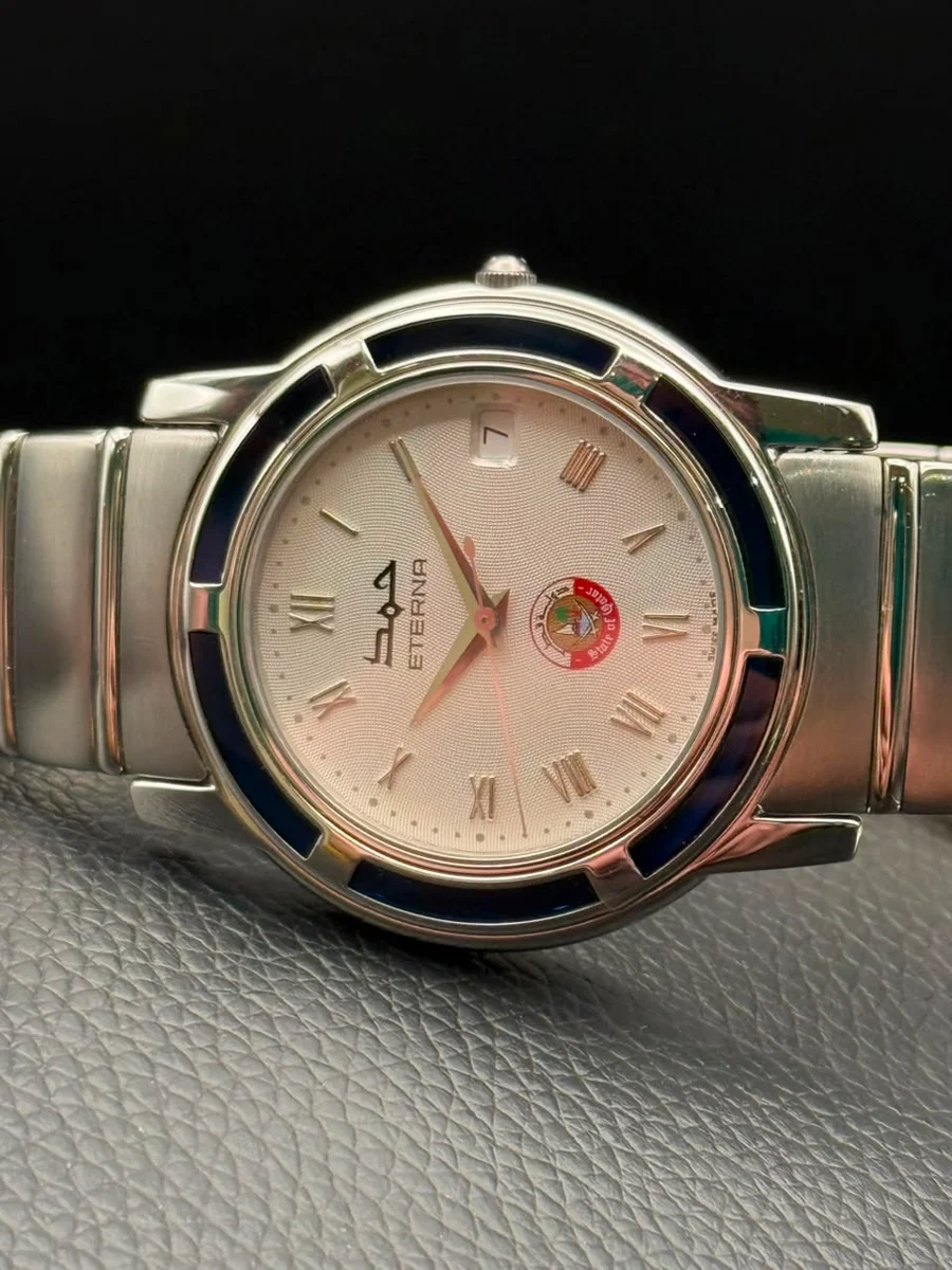 Eterna Exceptional Qatari Amiri Edition 1990 Sheikh Hamad bin Khalifa Al Thani - Image 5