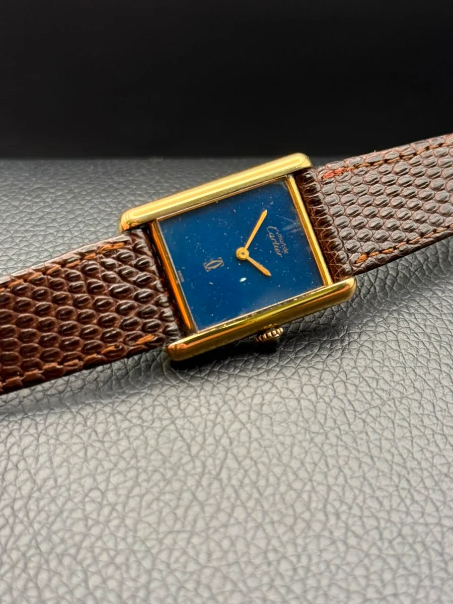 Cartier Tank Classic Edition 1980 Night Blue Celestial Character - Image 5