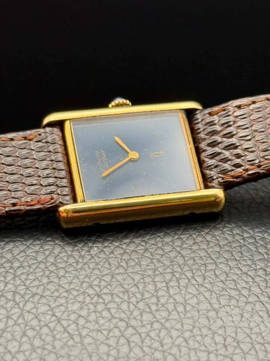 Cartier Tank Classic Edition 1980 Night Blue Celestial Character - Image 7