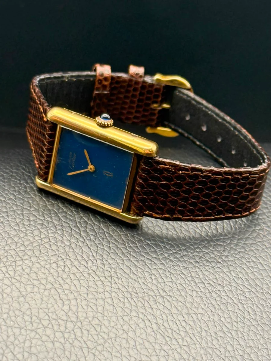 Cartier Tank Classic Edition 1980 Night Blue Celestial Character - Image 8