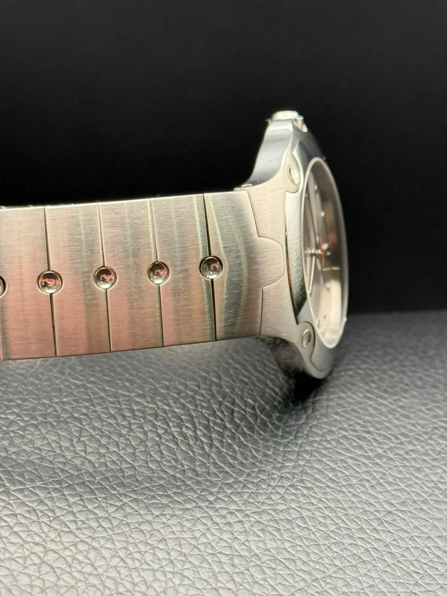 Rare Movado Special Edition Sheikh Hamad bin Khalifa Al Thani 1995 - Image 3
