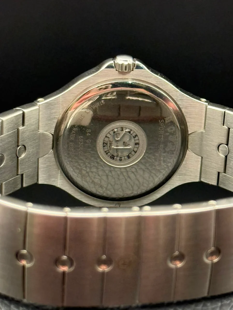 Rare Movado Special Edition Sheikh Hamad bin Khalifa Al Thani 1995 - Image 5