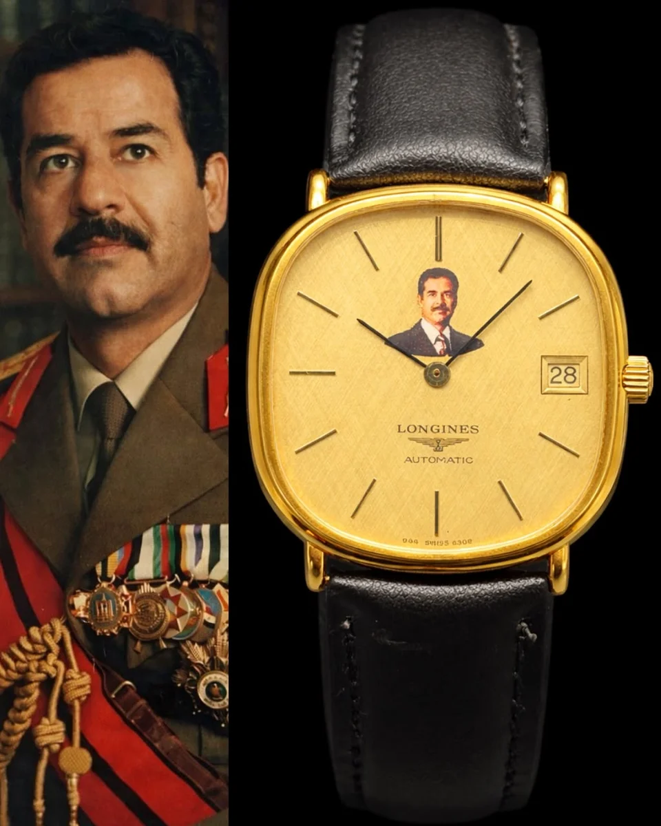 Longines Special Edition Iraq 1982 President Saddam Hussain