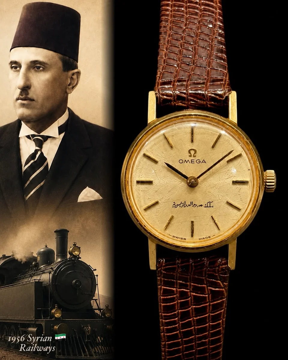 Omega Special Edition Syrian State Railways 26mm