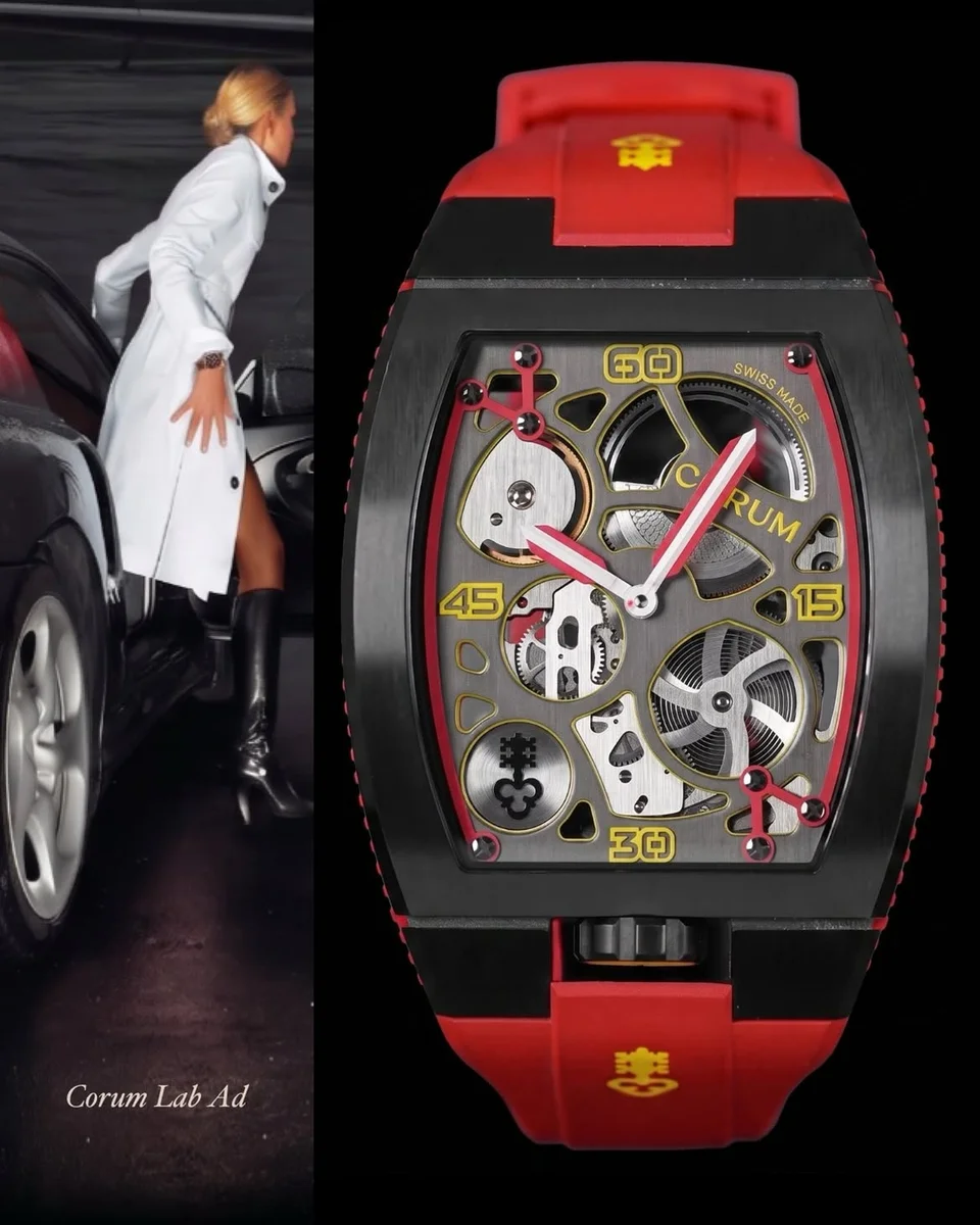 Corum Lab Limited to 333 Pieces Worldwide Red DLC
