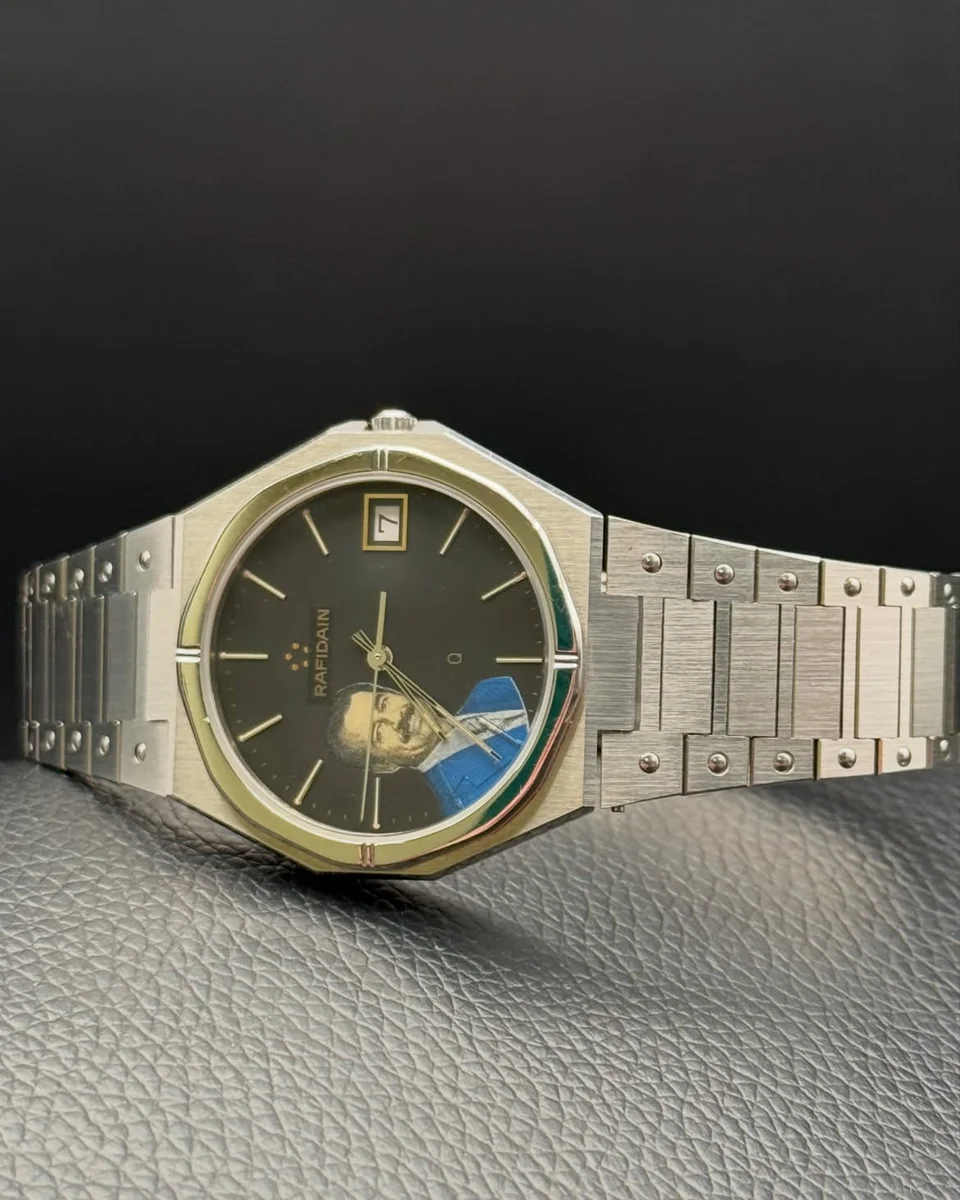 Rafidain By Eterna Switzerland Special Edition President Saddam Hussein 1980 - Image 2