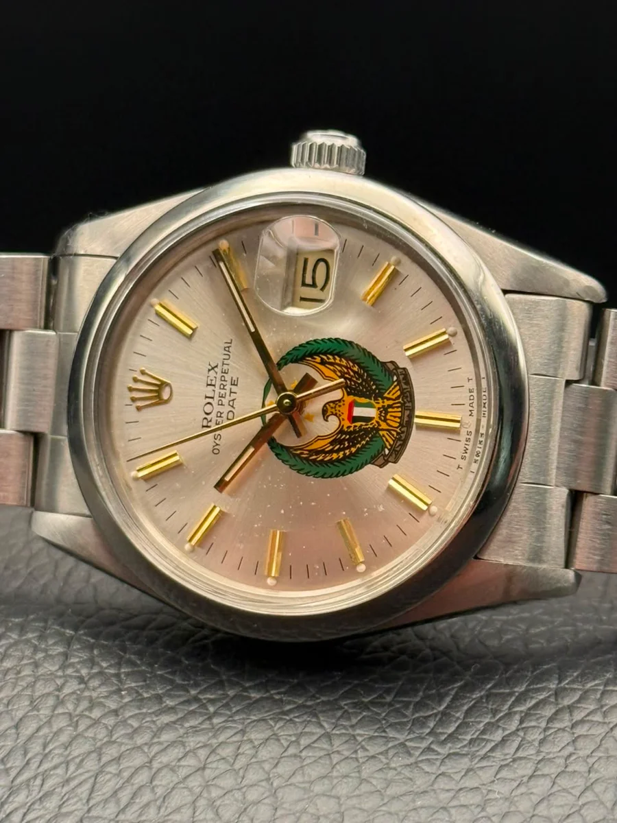 Rolex UAE Special Edition 1990 UAE Armed Forces RARE - Image 4