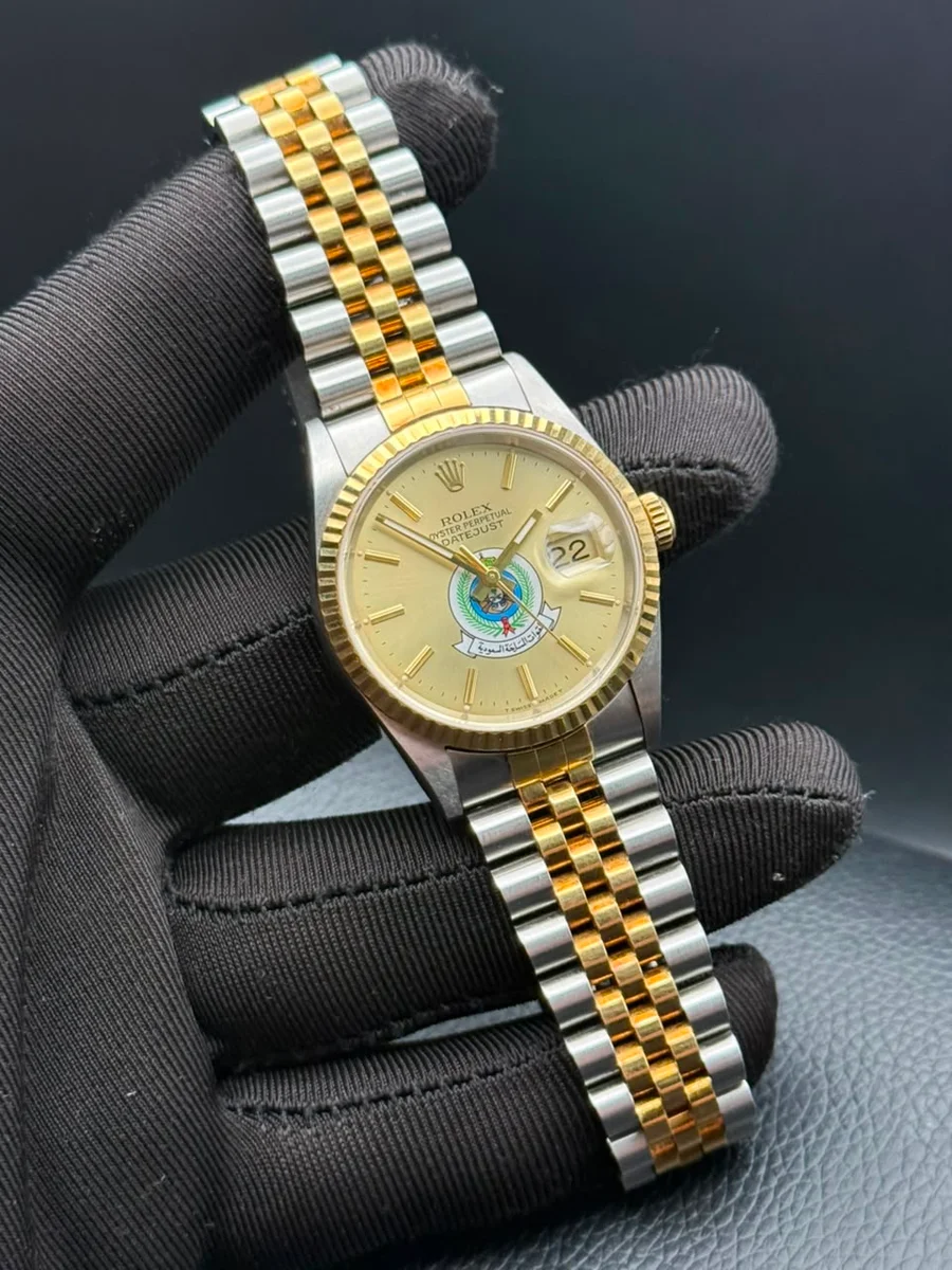 Rolex Date just 1990s 36mm Special Edition Saudi Armed Forces - Image 2
