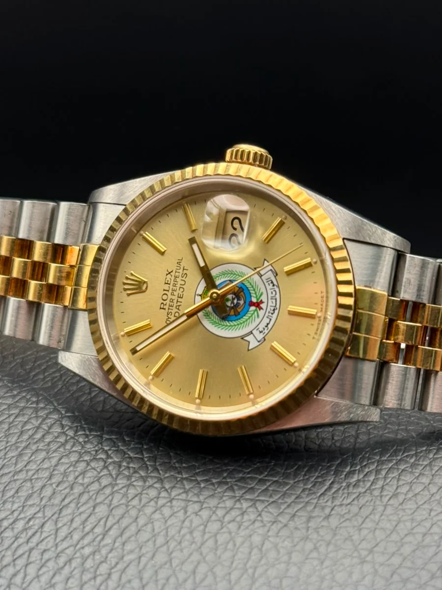 Rolex Date just 1990s 36mm Special Edition Saudi Armed Forces - Image 3