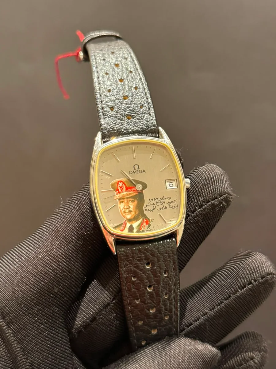 Omega President Jaffar Al Numari Rare Museum Grade Rarity Sudan 1982 - Image 3