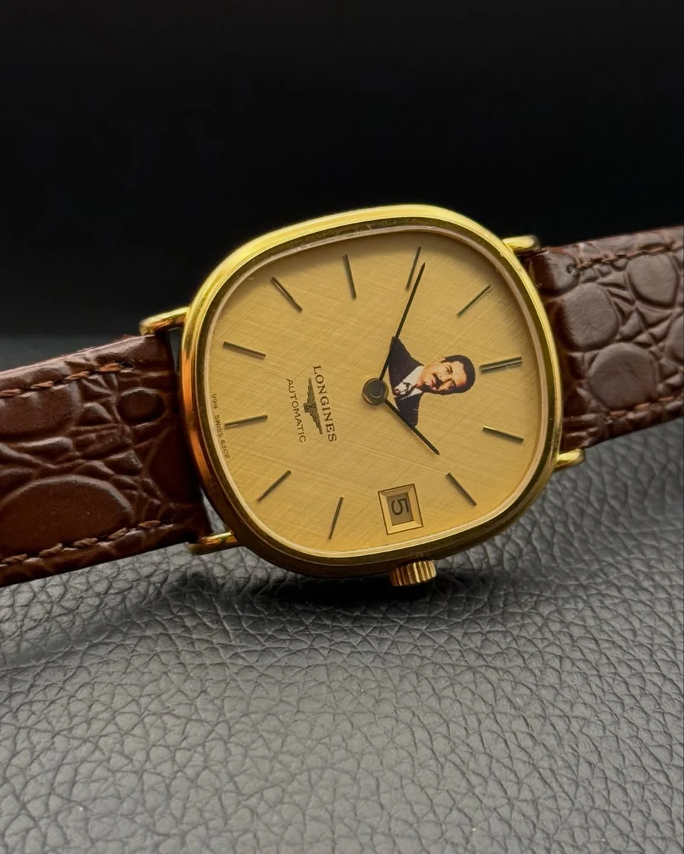 1985 Longines Masterpiece Special Edition President Saddam Hussain - Image 2
