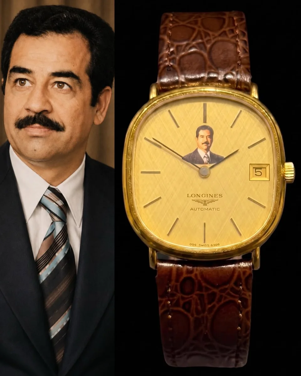 1985 Longines Masterpiece Special Edition President Saddam Hussain