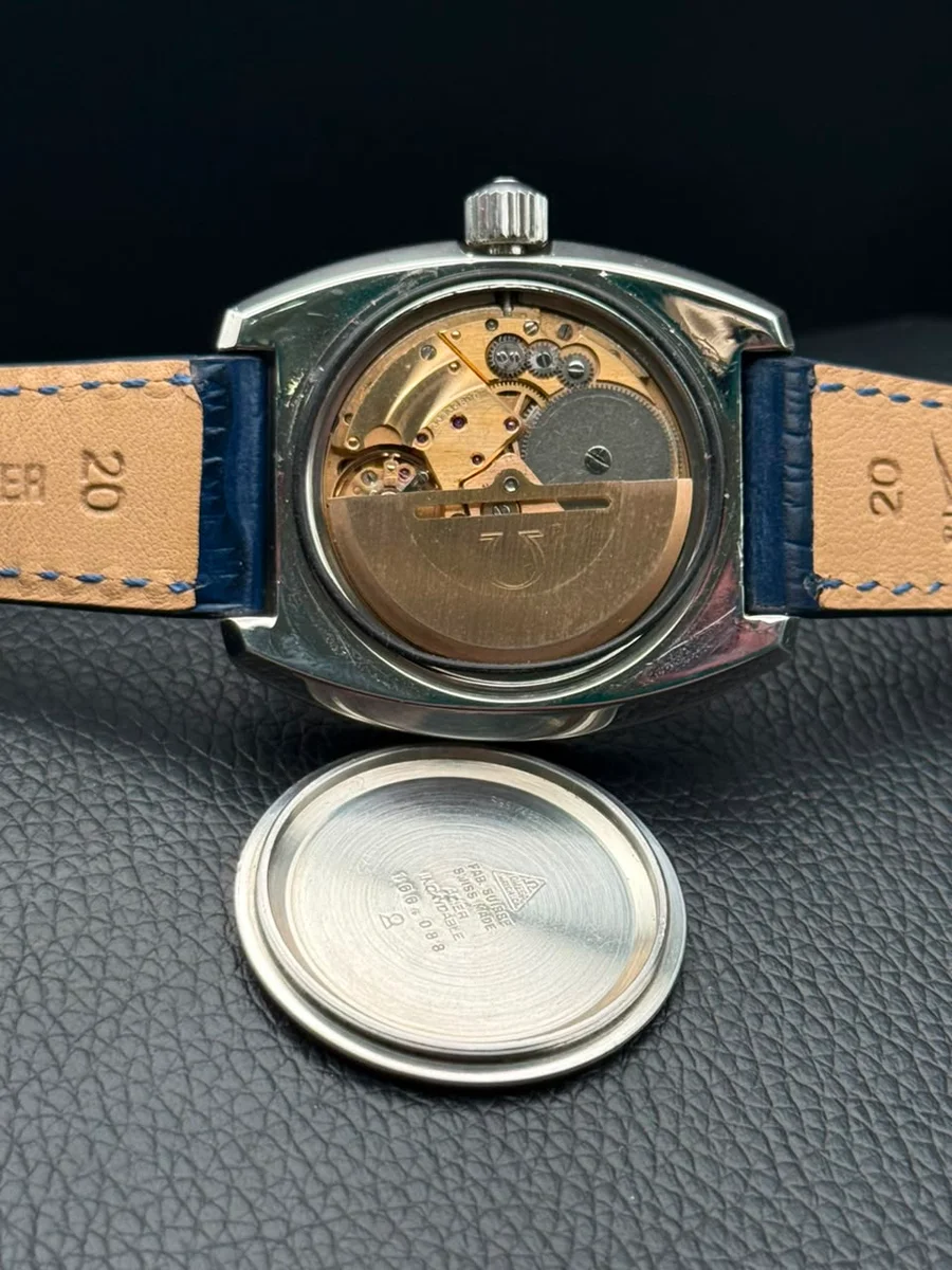Omega Seamaster Automatic Ocean Dark Blue Navy Leather - Image 6