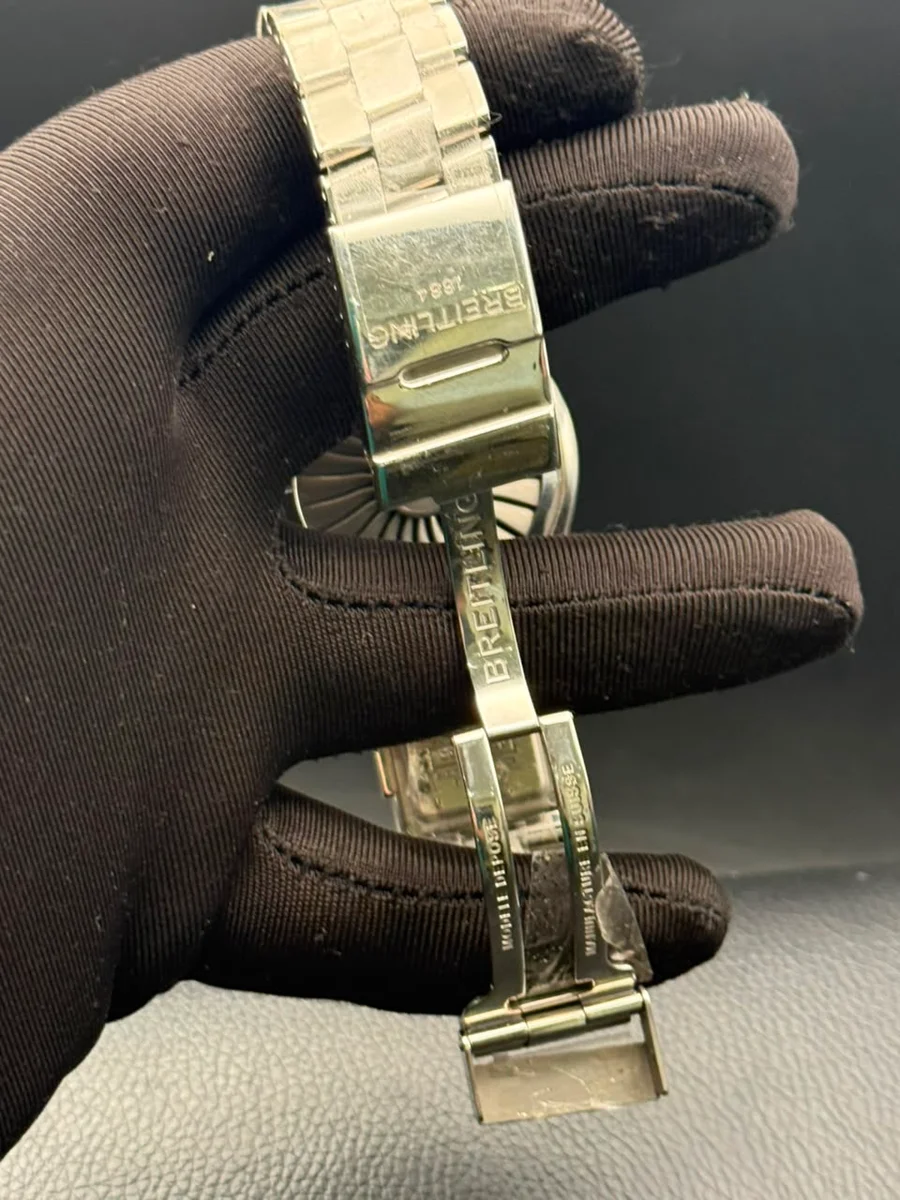 Breitling Airwolf 43.5mm Two Time Zone Double Watch Original Stickers - Image 6