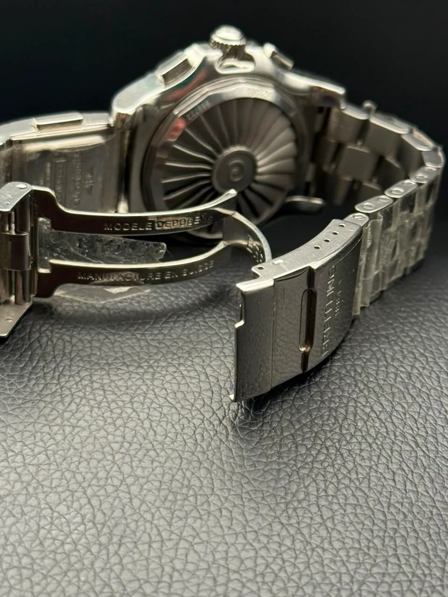 Breitling Airwolf 43.5mm Two Time Zone Double Watch Original Stickers - Image 5
