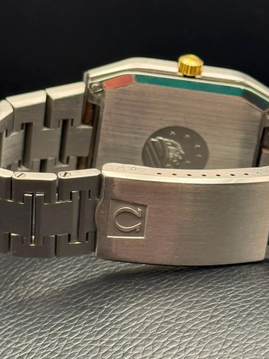 Omega Constellation Automatic Vintage Steel Gold Black Diamond Dial - Image 10