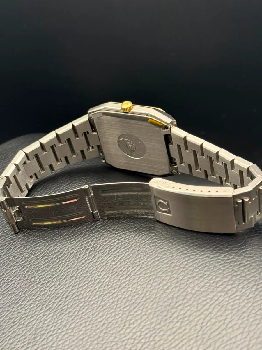 Omega Constellation Automatic Vintage Steel Gold Black Diamond Dial - Image 11