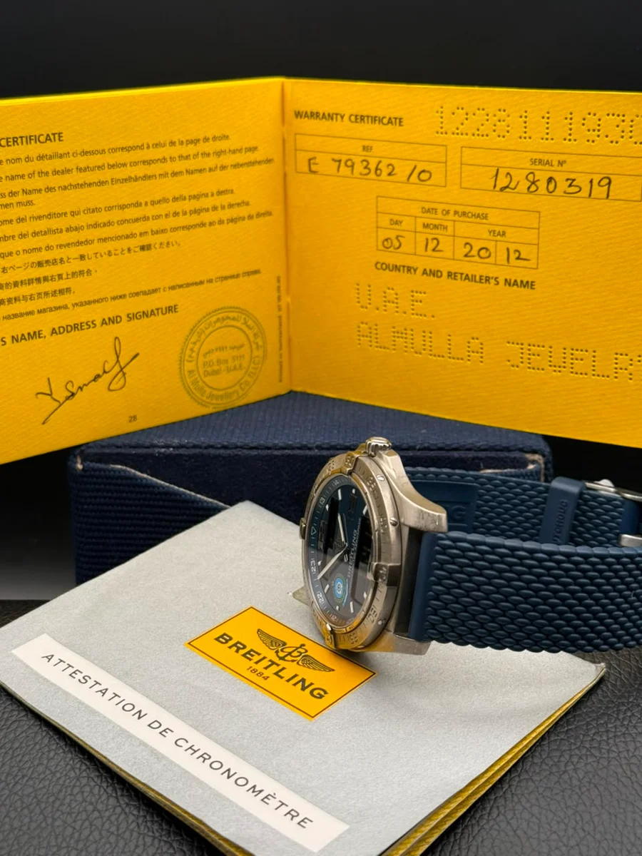 Breitling Aerospace Special Military Edition UAE 2012 Rare - Image 9