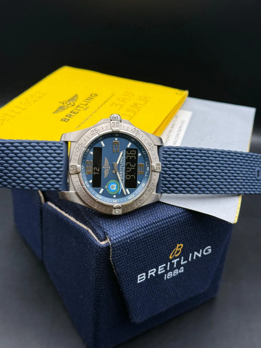 Breitling Aerospace Special Military Edition UAE 2012 Rare - Image 4