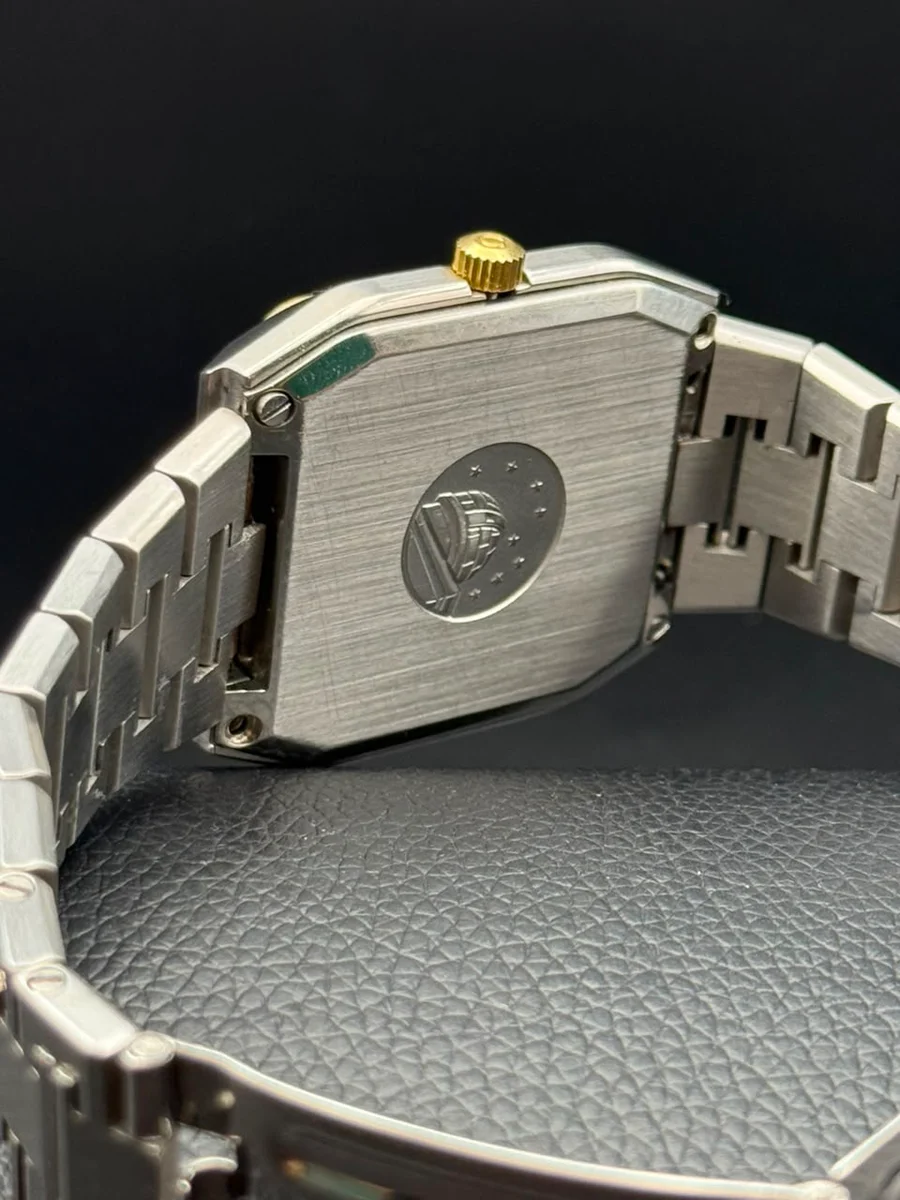 Omega Constellation Automatic Vintage Steel Gold Black Diamond Dial - Image 4