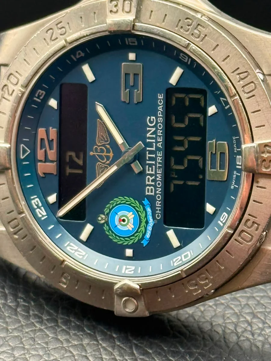 Breitling Aerospace Special Military Edition UAE 2012 Rare - Image 3