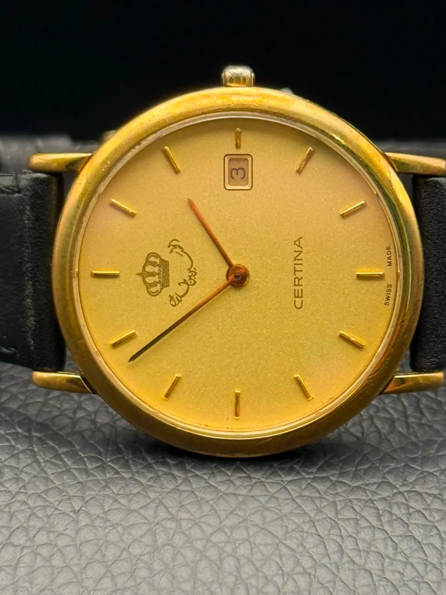 1980 Certina Special Edition King Hussein Royal Edition - Image 4
