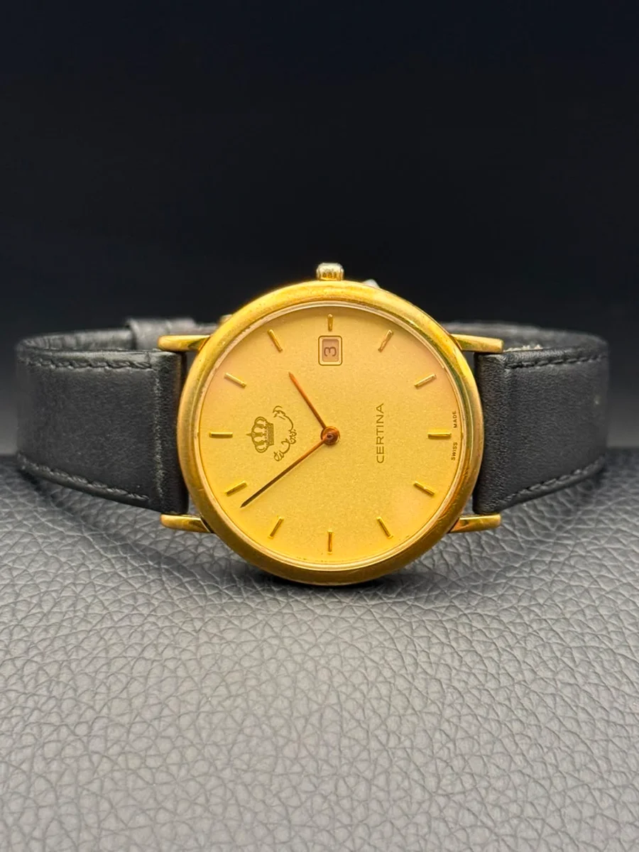 1980 Certina Special Edition King Hussein Royal Edition - Image 3