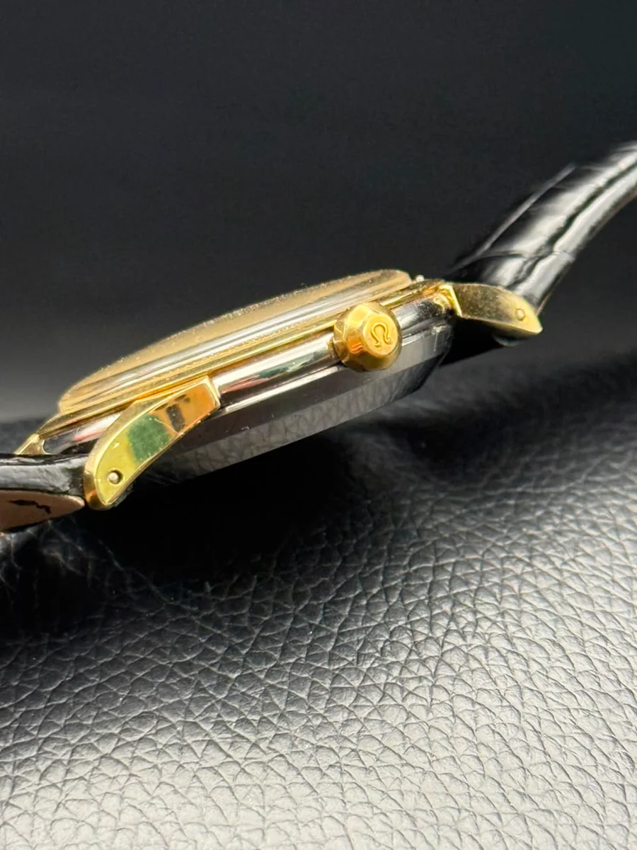 Omega Constellation Chronometer Vintage 1970s Gold Steel - Image 9