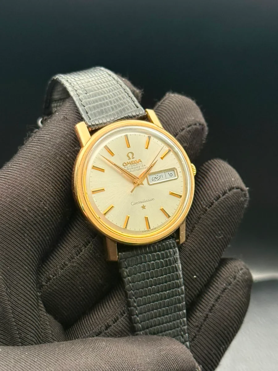 Omega Constellation Chronometer Arabic Calendar Edition 1970s - Image 2
