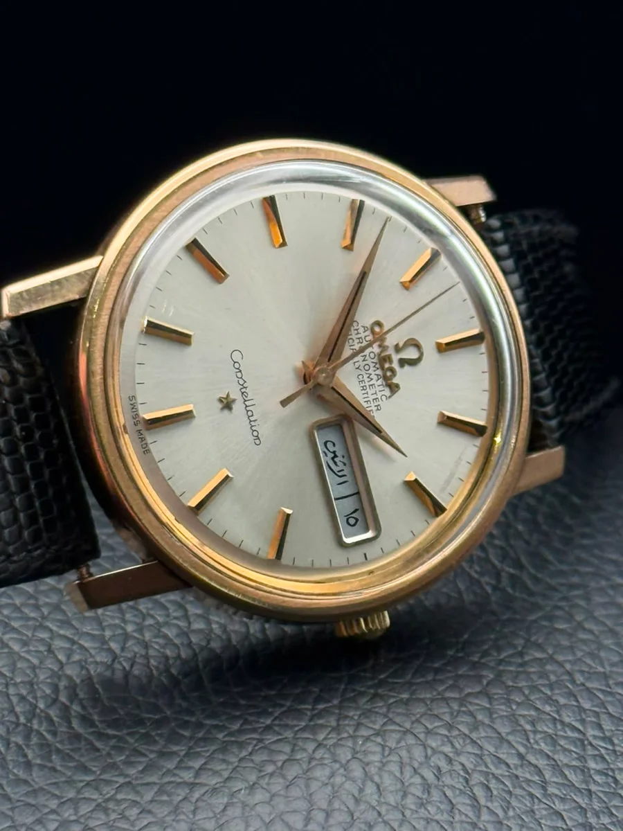 Omega Constellation Chronometer Arabic Calendar Edition 1970s - Image 3