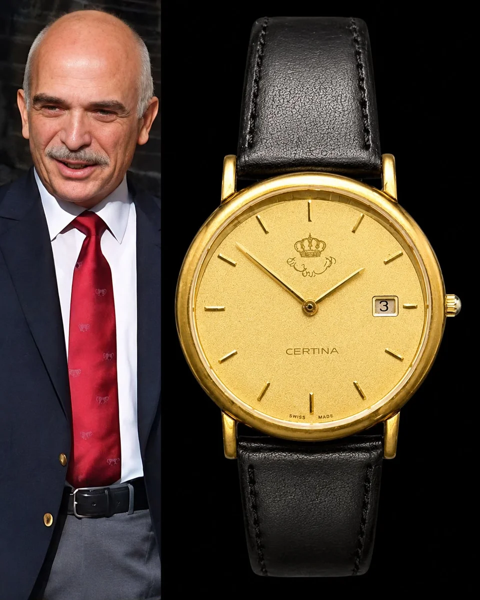 1980 Certina Special Edition King Hussein Royal Edition
